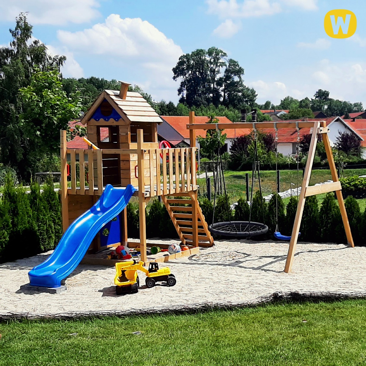 Spielturm Wickey Smart Lodge 150 814161_k