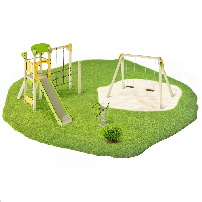 Kompletter Spielplatz öffentlich Wickey PRO MAGIC Luck main product photo