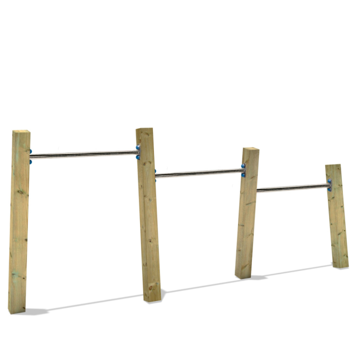 Turnreck GIANT Powerbar mit 3 Reckstangen aus Edelstahl main product photo